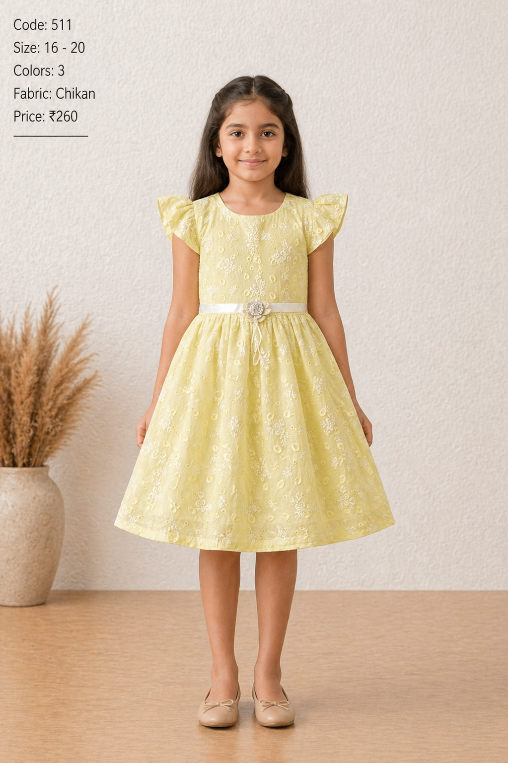 Chikan Frock