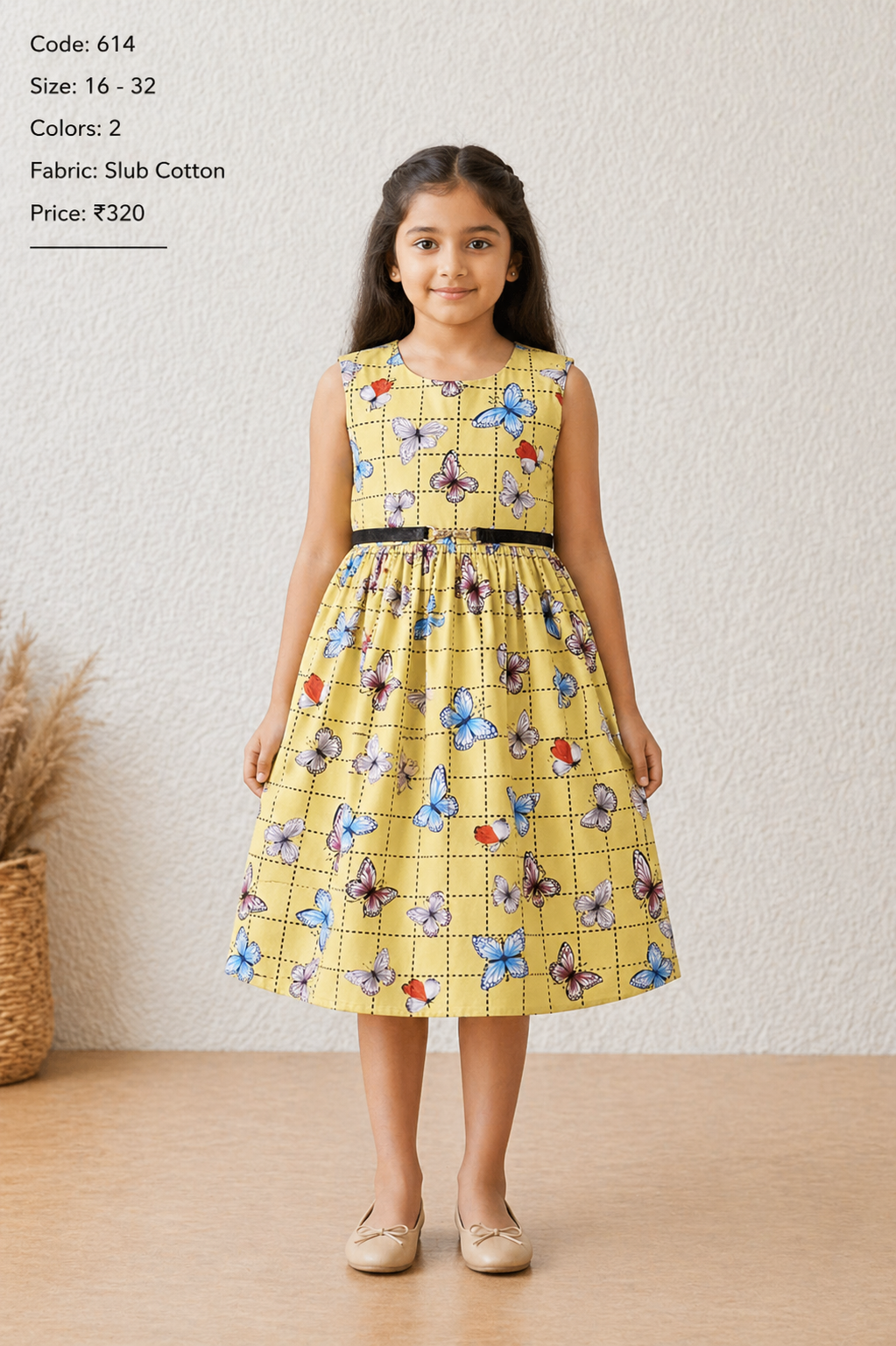 Slub Cotton Frock
